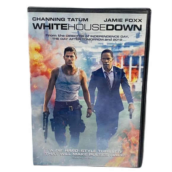 White House Down DVD Channing Tatum Jamie Foxx with Case 2013 Rated PG-13 - Picture 1 of 9